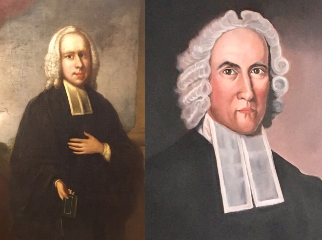 Whitefield &amp; Edwards with wigs